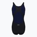 Women's one-piece swimsuit ZONE3 OWS Renew Classic black 2