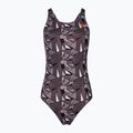 Women's one-piece swimsuit ZONE3 OWS Renew Classic black/white