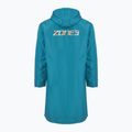 Coat ZONE3 Recycled Thermo-tech Robe Parka teal/copper 2