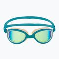 ZONE3 Attack teal/cream/cooper swimming goggles 2