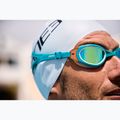 ZONE3 Attack teal/cream/cooper swimming goggles 8