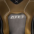 Men's ZONE3 Vanquish-X Limited Edition gunmetal/gold triathlon wetsuit 4