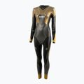 Women's triathlon wetsuit Zone3 Vanquish-X - Limited Edition 5 mm gummetal/gold