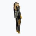 Women's triathlon wetsuit Zone3 Vanquish-X - Limited Edition 5 mm gummetal/gold 6