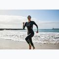 Women's wetsuit ZONE3 Vision black/eucalyptus green 3