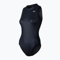 Women's one-piece swimsuit ZONE3 OWS Ti+ Thermal High Neck black