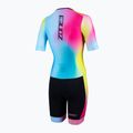 Women's triathlon suit ZONE3 Activate+ Trisuit neon/black 2