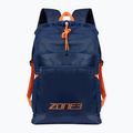 Swim backpack ZONE3 Large Mesh Training Bag navy/orange