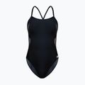 Women's one-piece swimsuit ZONE3 Strap Back black