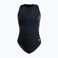 Women's one-piece swimsuit ZONE3 High Neck Costume black