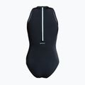 Women's one-piece swimsuit ZONE3 High Neck Costume black 2