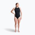 Women's one-piece swimsuit ZONE3 High Neck Costume black 3