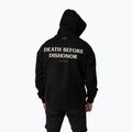 Men's sweatshirt BOXRAW Death Before Dishonor Oversized Hoodie black 3