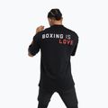 Men's T-shirt Boxraw Boxing is Love Oversized Black 3