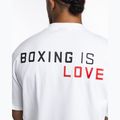Men's T-shirt Boxraw Boxing is Love Oversized White 9