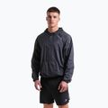 Men's sweatshirt BOXRAW Genaro Oversized Windbreaker Hoodie charcoal