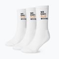 Men's socks BOXRAW We Don't Play Boxing Crew 3 pairs white