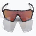 Endura Pro SL grey/black/red revo smoke/clear silver flash mirror/amber sunglasses 5