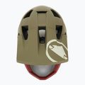 Endura Singletrack Full Face bike helmet tweed green 6