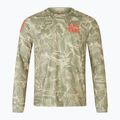 Men's Endura Grid Floral Ltd cycling longsleeve tweed green 4