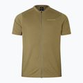 Men's cycling jersey Endura Loop Zipped tweed green