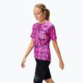 Women's cycling jersey Endura Grid Floral Ltd W pink pop 4