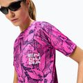 Women's cycling jersey Endura Grid Floral Ltd W pink pop 5