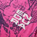 Women's cycling jersey Endura Grid Floral Ltd W pink pop 10