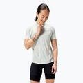 Women's cycling jersey Endura Loop Zipped mains grey