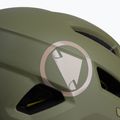 Endura Hummvee tweed green bike helmet 4