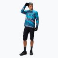 Men's Endura Patchwork Ltd Printed barra blue cycling longsleeve 2