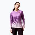 Women's cycling longsleeve Endura Singletrack Print W end purple