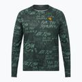 Men's cycling longsleeve Endura Singletrack Print carbon grey