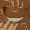 Men's cycling jersey Endura Singletrack Print trail bronze 3