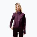 Women's cycling jacket Endura Alltrack Race Cape black cherry