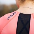 Women's thriathlon suit HUUB Commit Long Course Suit black/coral 6