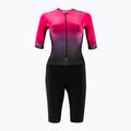 Women's Triathlon Suit HUUB Collective Tri Suit black/rose fade