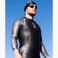 Men's triathlon wetsuit HUUB SUB7 3:5 black/grey 4