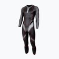 Men's triathlon wetsuit HUUB Aegis XV 3:5 black/silver 3