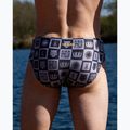 Men's swim briefs HUUB Trunk Yee gray/orange 5