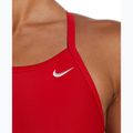 Women's one-piece swimsuit Nike Solid Racerback university red 4