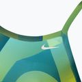Nike Spectrum women's one-piece swimsuit green-blue NESSA019 3