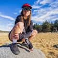 Women's barefoot shoes Vivobarefoot Primus Trail Knit Fg obsidian/obsidian 8