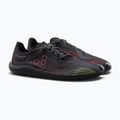 Men's barefoot shoes Vivobarefoot Primus Flow obsidian/cherry tomato 3