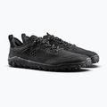 Men's barefoot shoes Vivobarefoot Tracker Leather Low obsidian