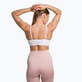 Gymshark Seamless Bralette High Neck fitness bra white 3