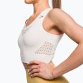 Women's Gymshark Energy Seamless Crop Top cream white 4