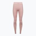 Women's training leggings Gymshark Flawless Shine Seamless pink/white 5