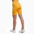 Women's Gymshark Flawless Shine Seamless saffron/yellow training shorts 3