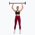 Women's Gymshark Training Full Lenght leggings burgundy/white 2